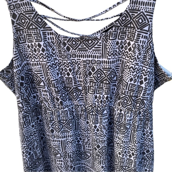 Maurice Tribal Print Back Straped Detail Plus Size Dress I Size: 3X - Picture 9 of 12